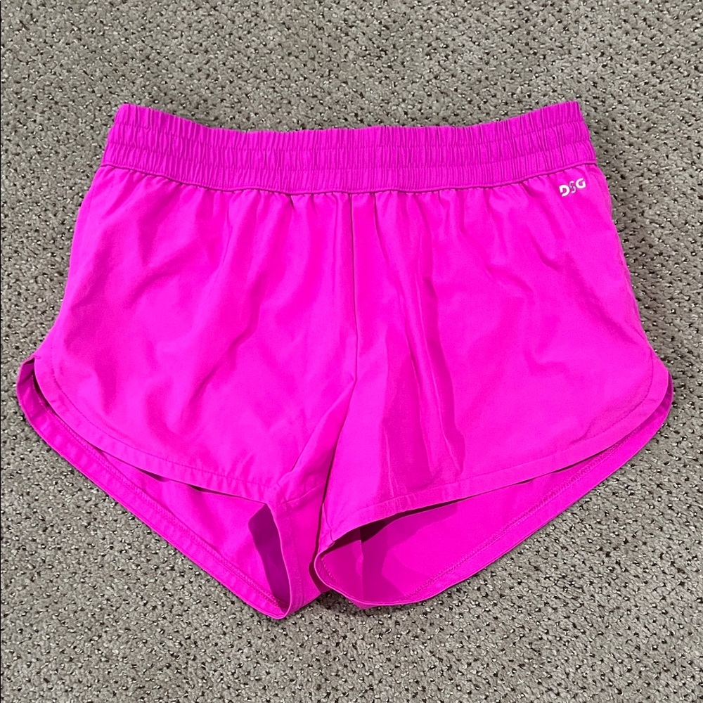 DSG Women's Vibrant Pink 3” Athletic Shorts Size M
